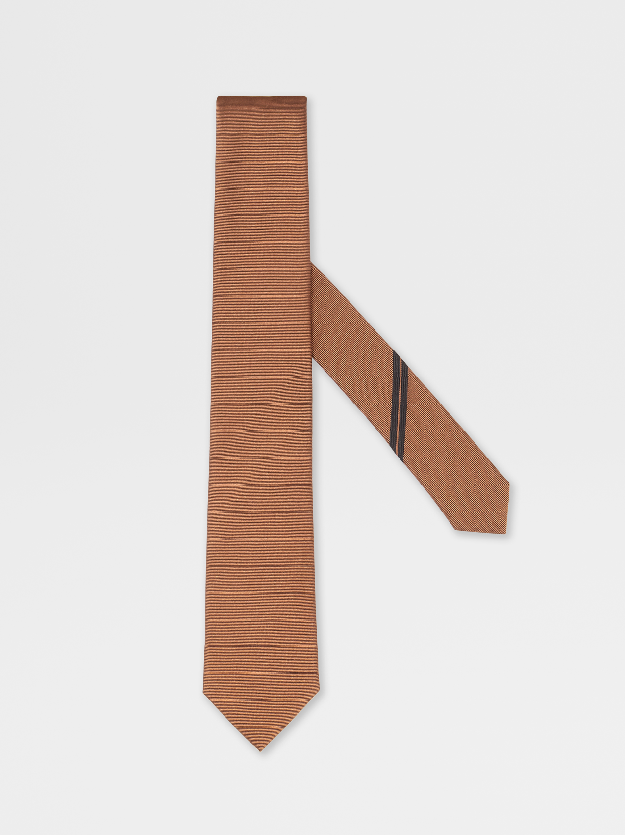 Light Brown Silk Tie